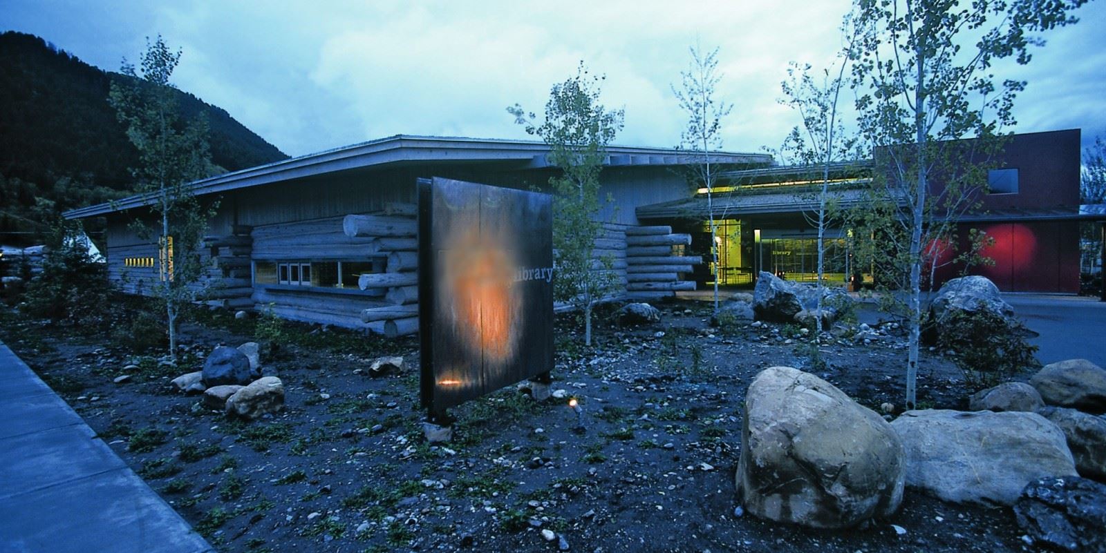 The library building at 125 Virginian Lane