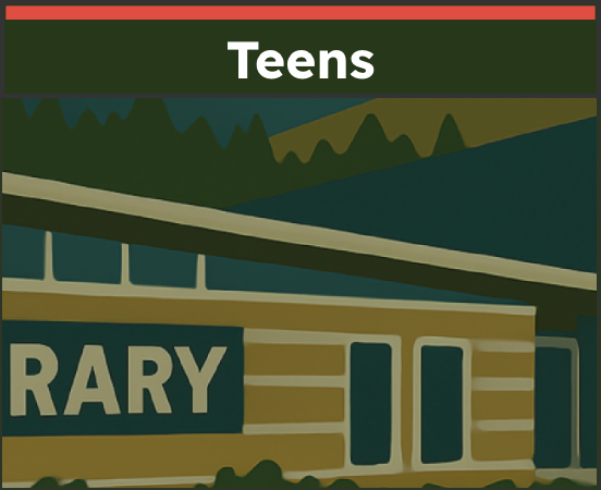 Teens landing page hover button
