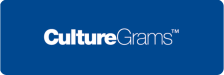 CultureGrams blue background and white text database logo