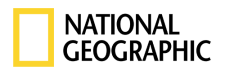 National Geographic black text and yellow square logo