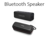 a portable bluetooth speaker in a zippered case