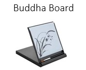 Mini Buddha board 1 small paintbrush and 1 set of instructions