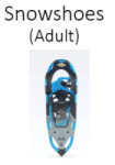 Snowshoes (adult) blue