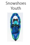 Snowshoes (youth) blue