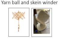 Yarn ball and skein winder kit