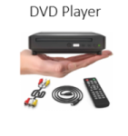 image of a small DVD playr resting in the palm of a human hand