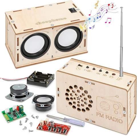 This Bluetooth Speaker stem kit is one of the crafts that you can DYS. Fun and entertaining!