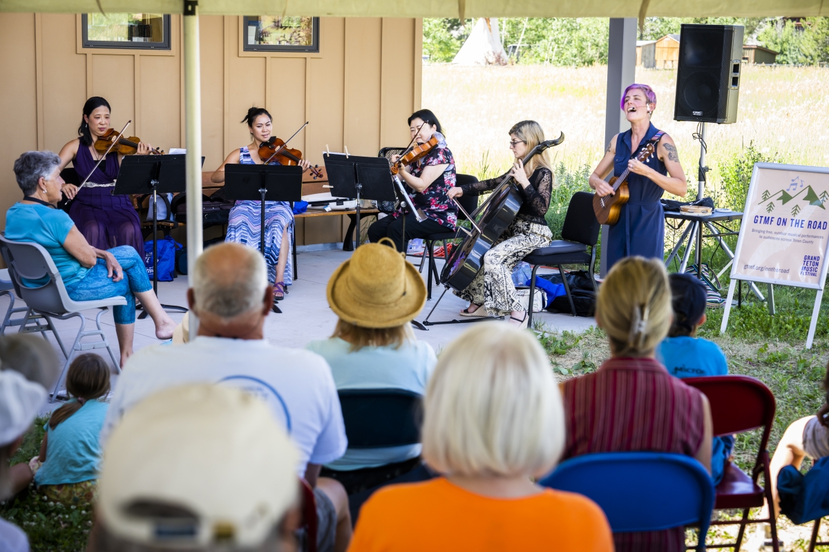 GTMF concert in the Alta backyard
